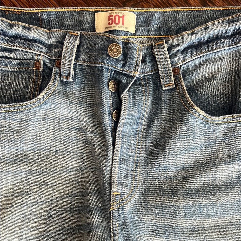 Levi's Blue Straight Jeans Classic Style